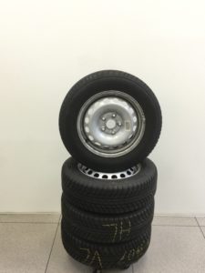 Winterkomplettradsatz VW Caddy 15 Zoll Stahl